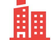 Simple red urban structure design.